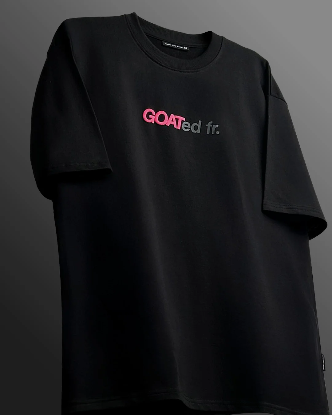 Goat Breakfast Black Heavyweight T-shirt - Image 3