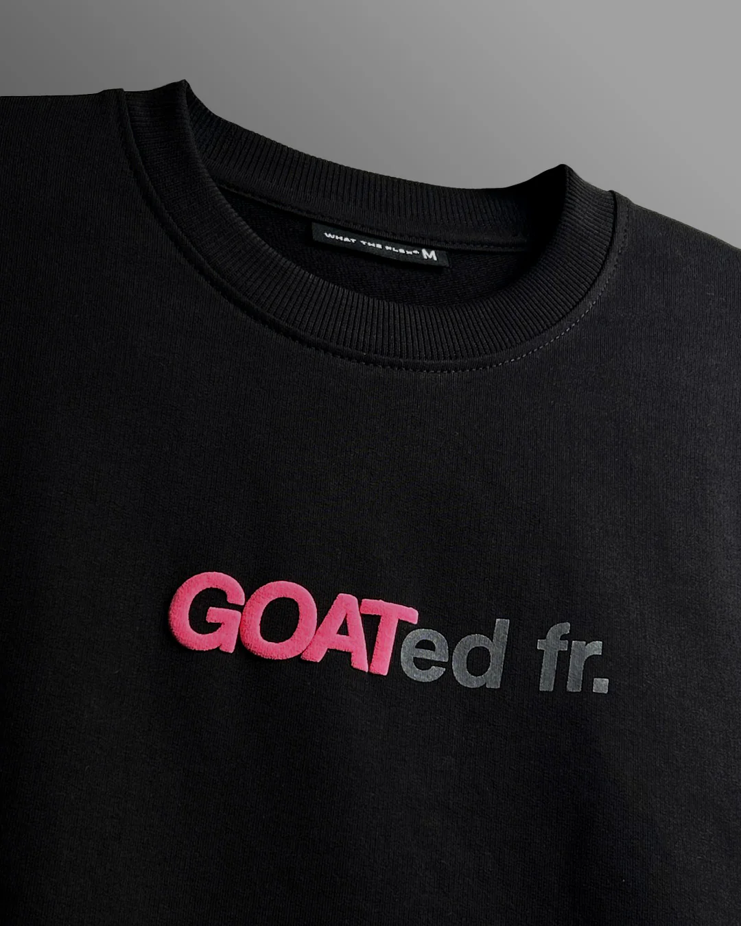 Goat Breakfast Black Heavyweight T-shirt - Image 4
