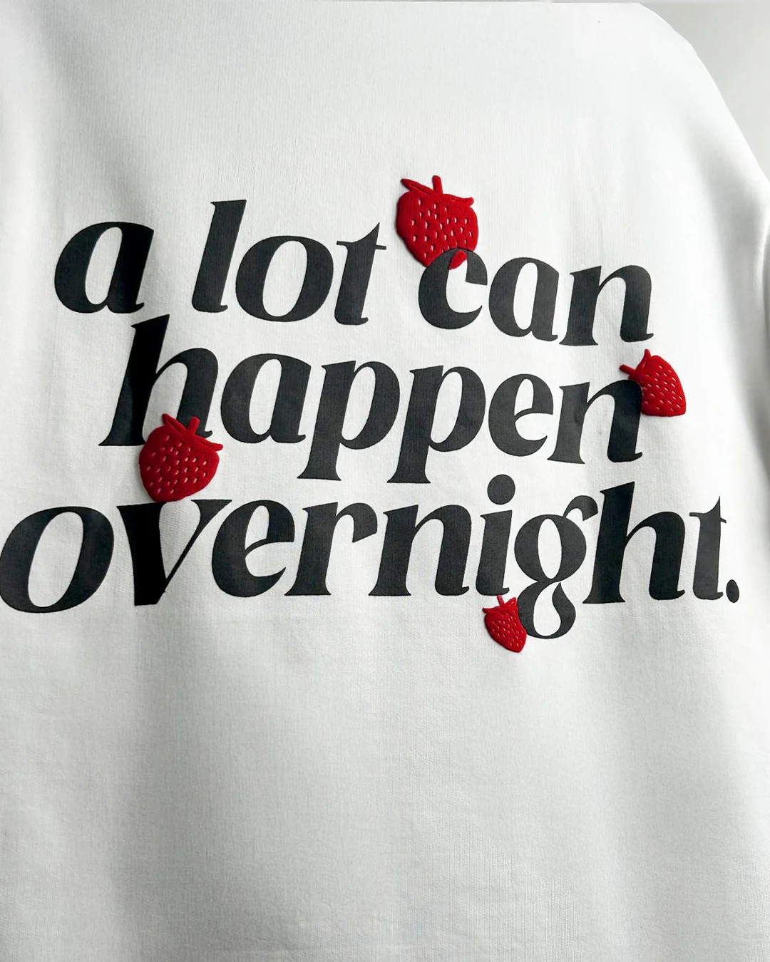 Goat Overnight Heavyweight White T-shirt - Image 6