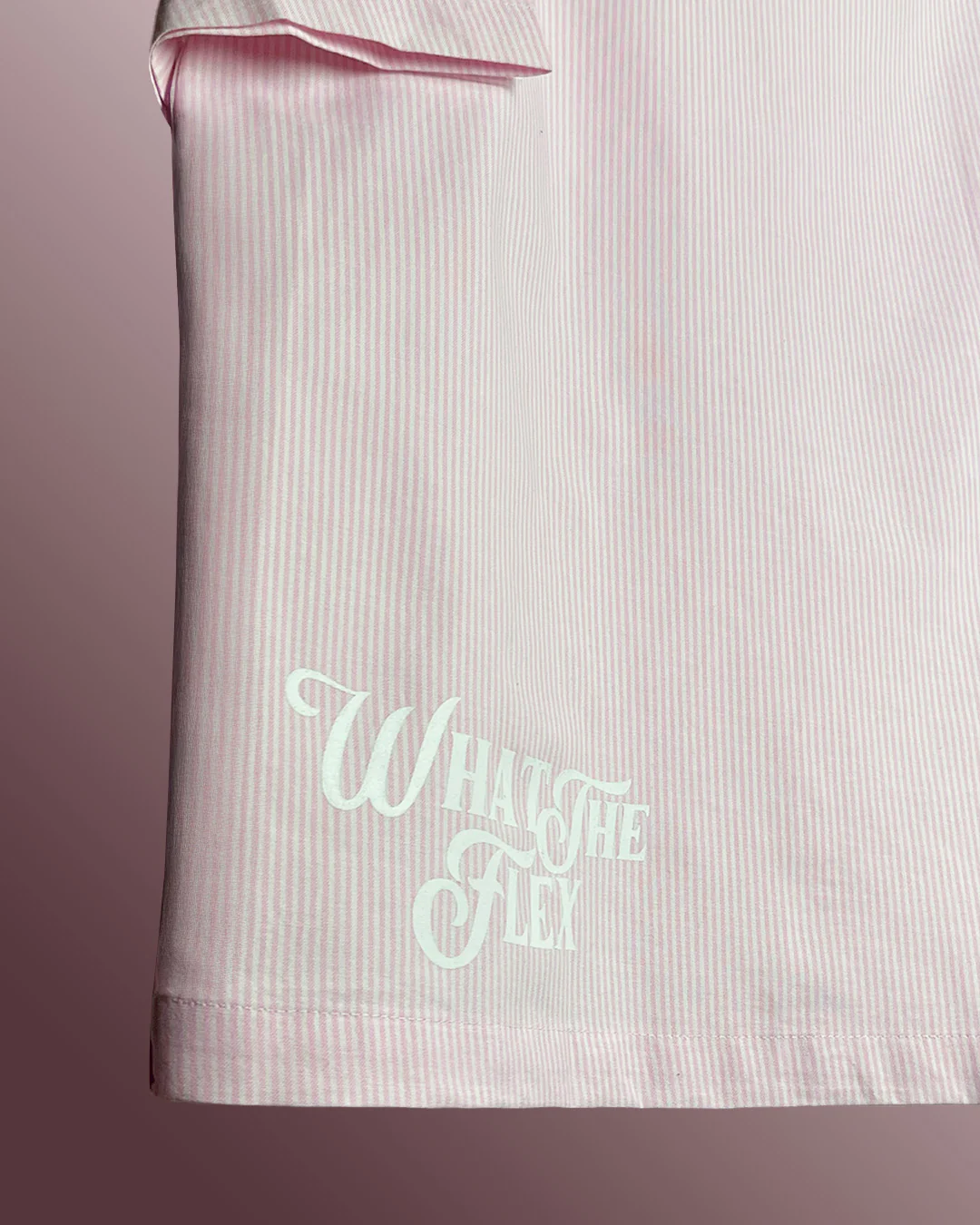 Greatest Pink Half Sleeve Striped Shirt - Image 10
