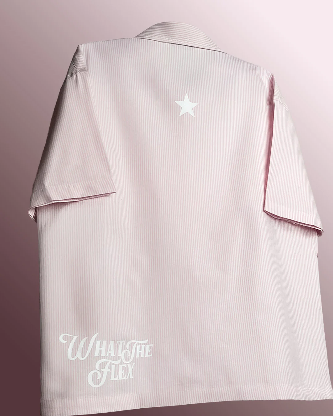 Greatest Pink Half Sleeve Striped Shirt - Image 6