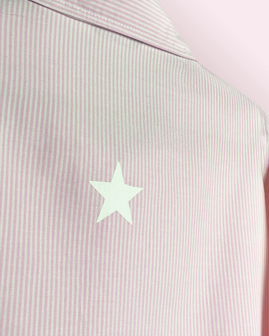 Greatest Pink Half Sleeve Striped Shirt - Image 9
