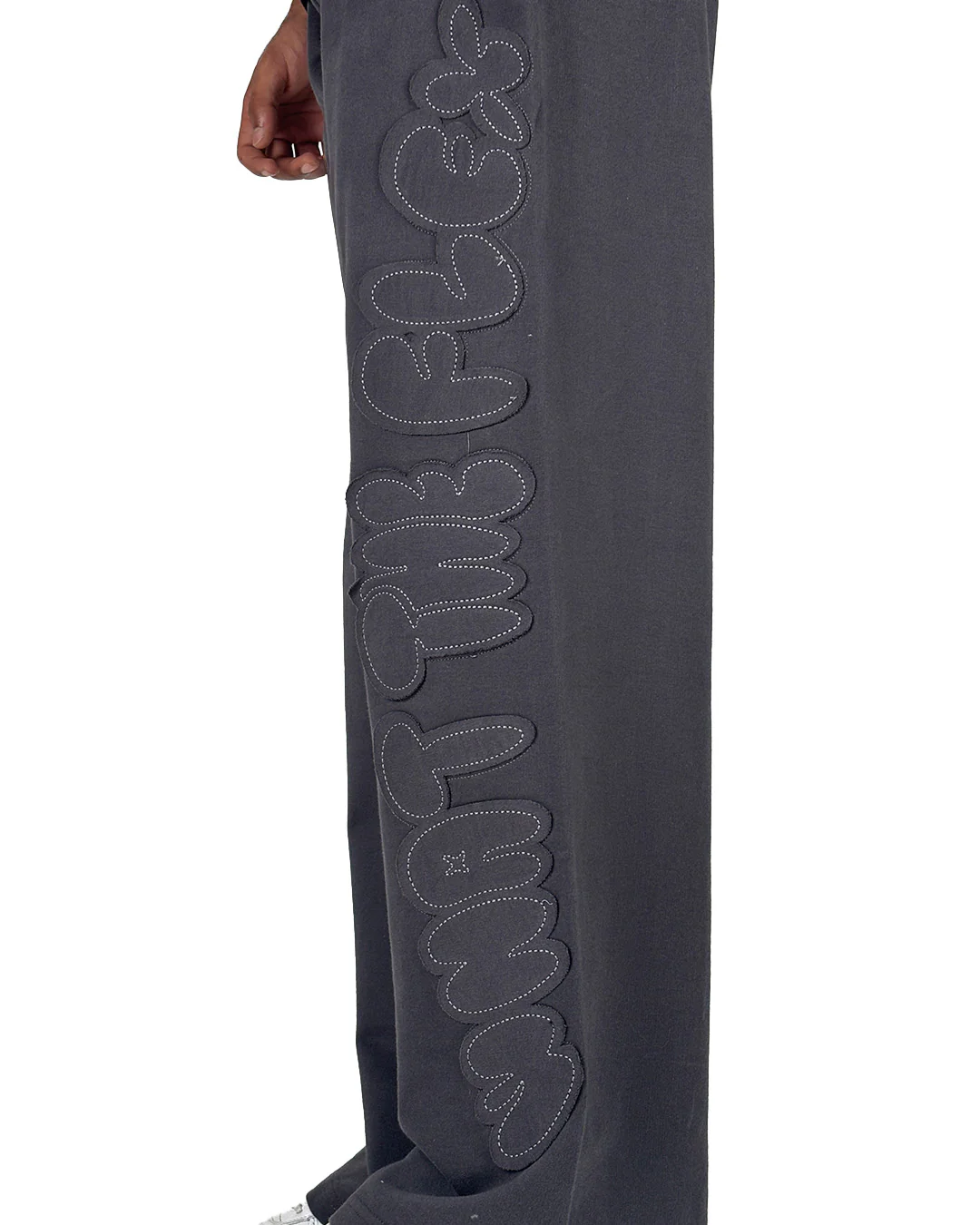 Grey Dropout Sweatpants - Image 4