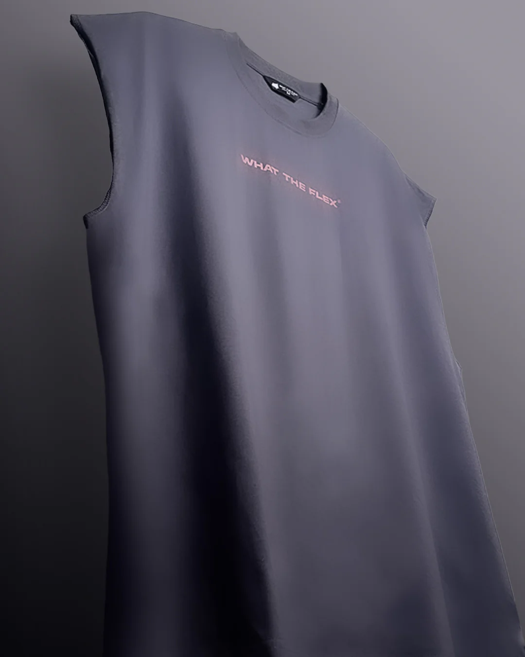 Provider Grey Cotton Boxy Vest - Image 2