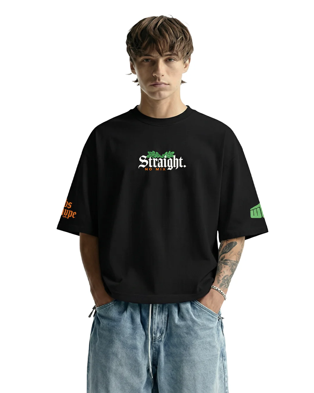 Herbs And Fire Boxy-Fit T-shirt - Image 2