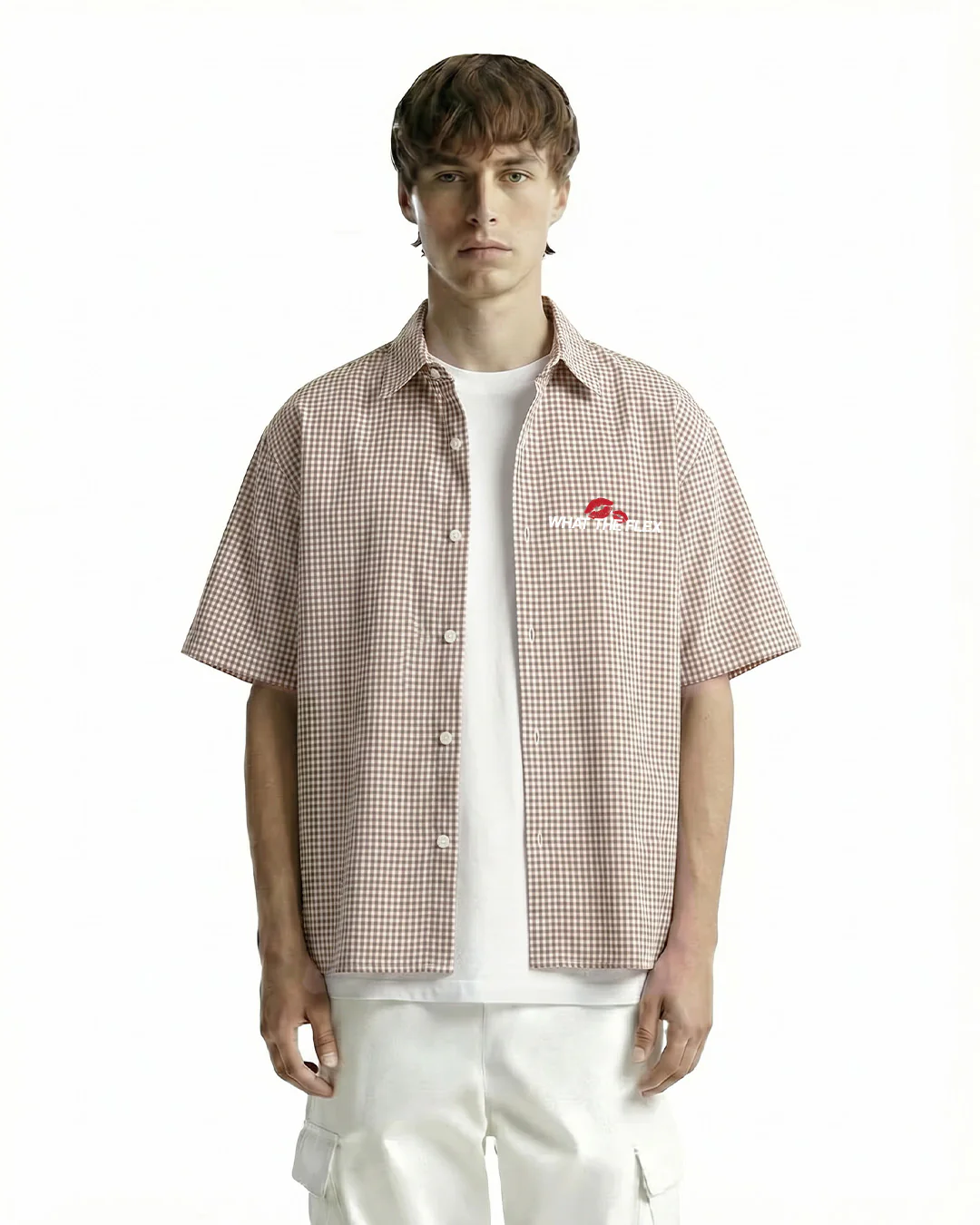 Home Half Sleeves Checks Shirt - Image 3