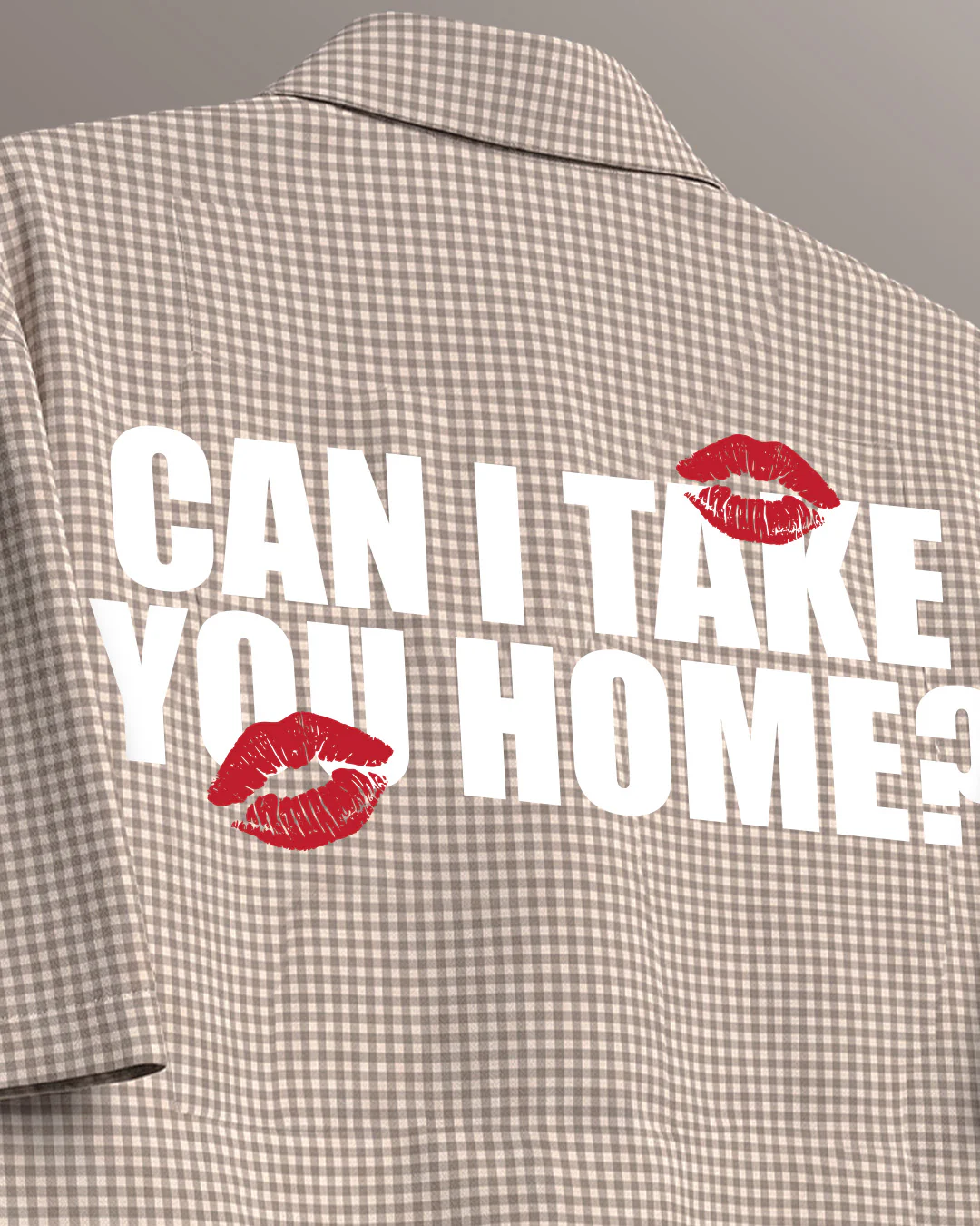 Home Half Sleeves Checks Shirt - Image 9
