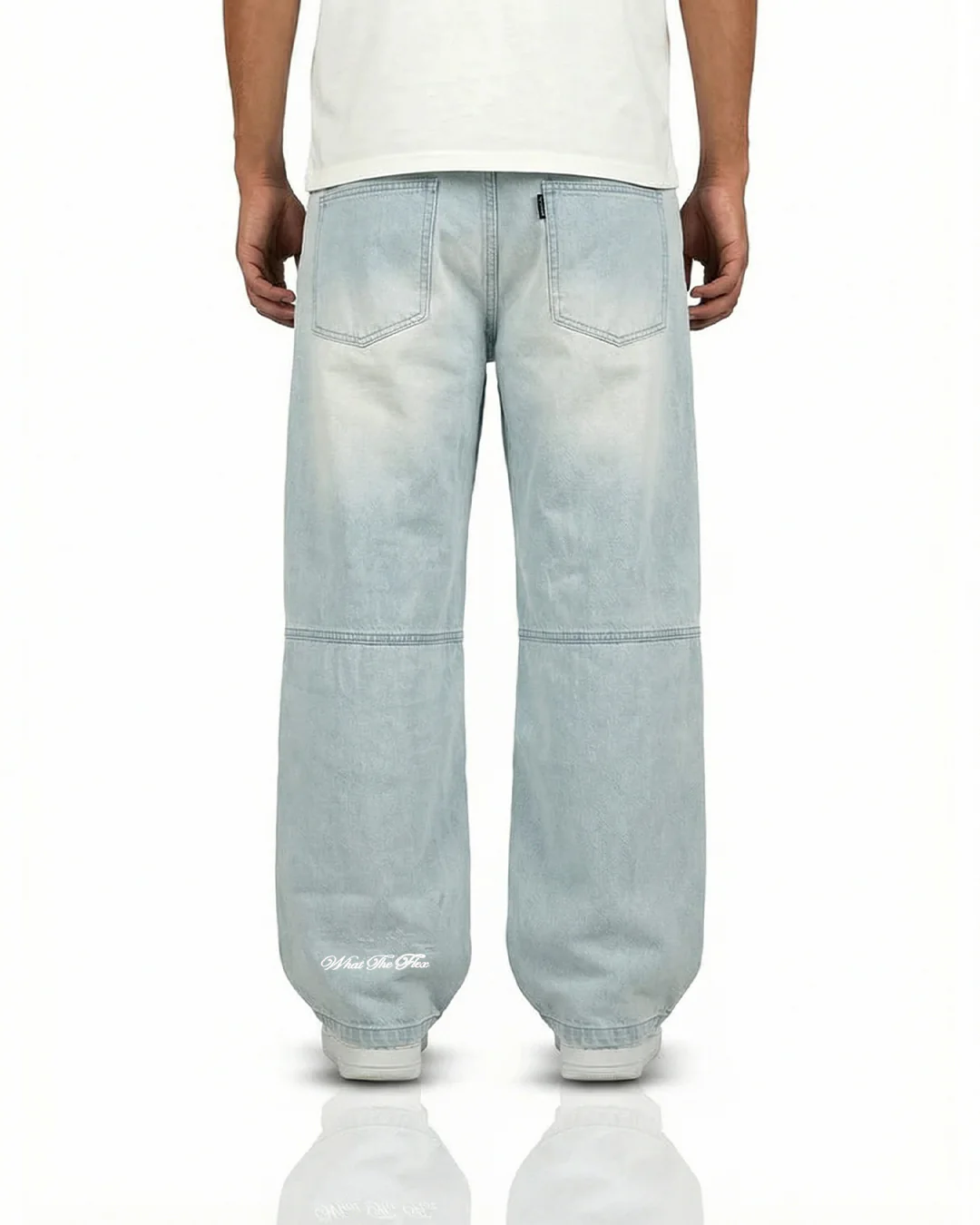 Horizon Blue Baggy Jeans - Image 6