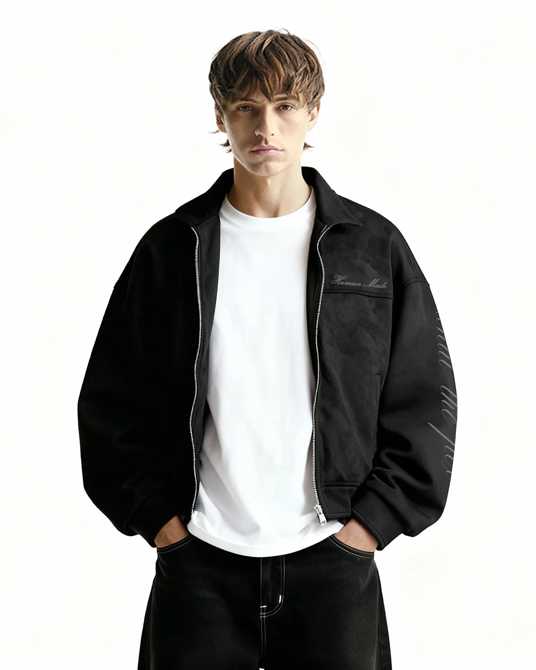 Human Made Black Suede Jacket - Image 2
