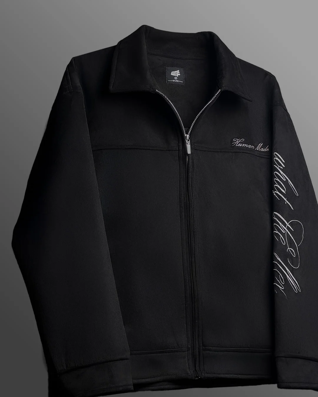 Human Made Black Suede Jacket - Image 4
