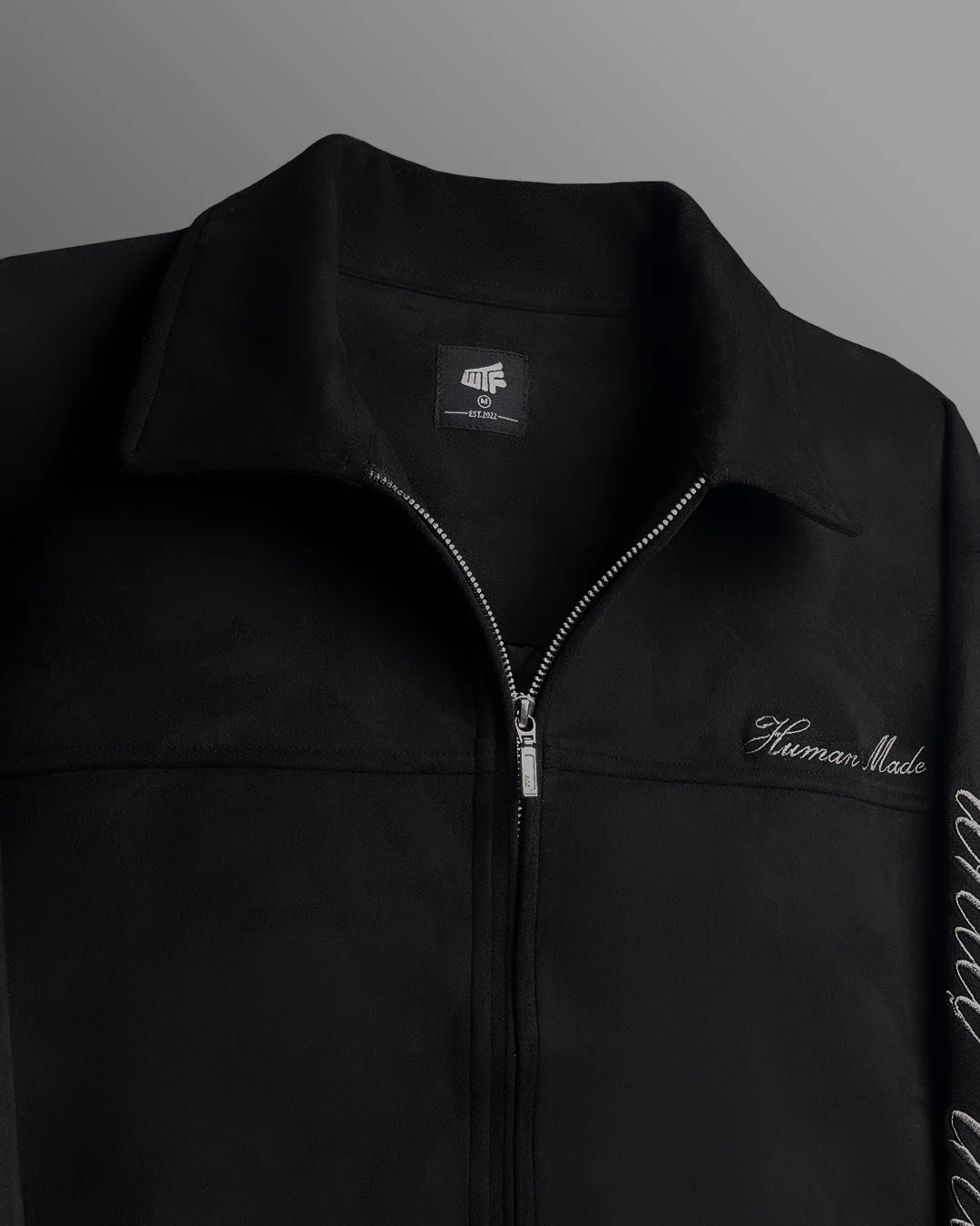 Human Made Black Suede Jacket - Image 6