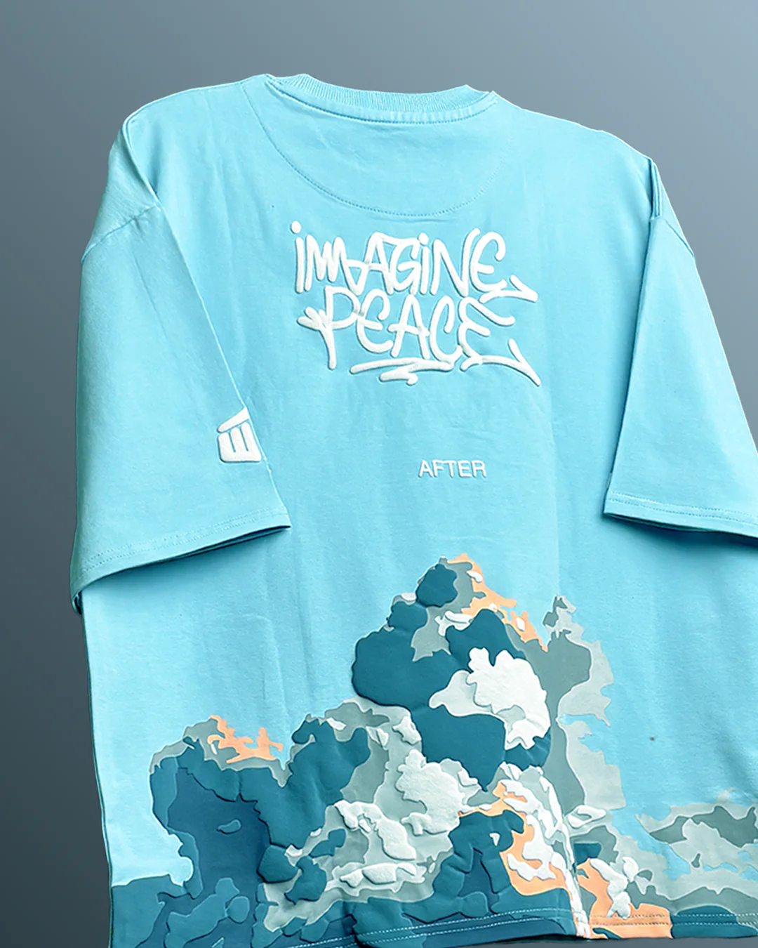 Imagine Peace Boxy-Fit T-shirt - Image 6