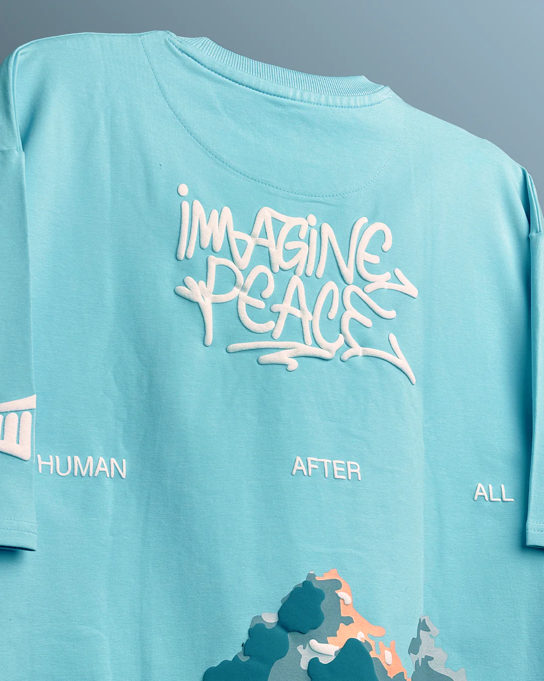 Imagine Peace Boxy-Fit T-shirt - Image 8