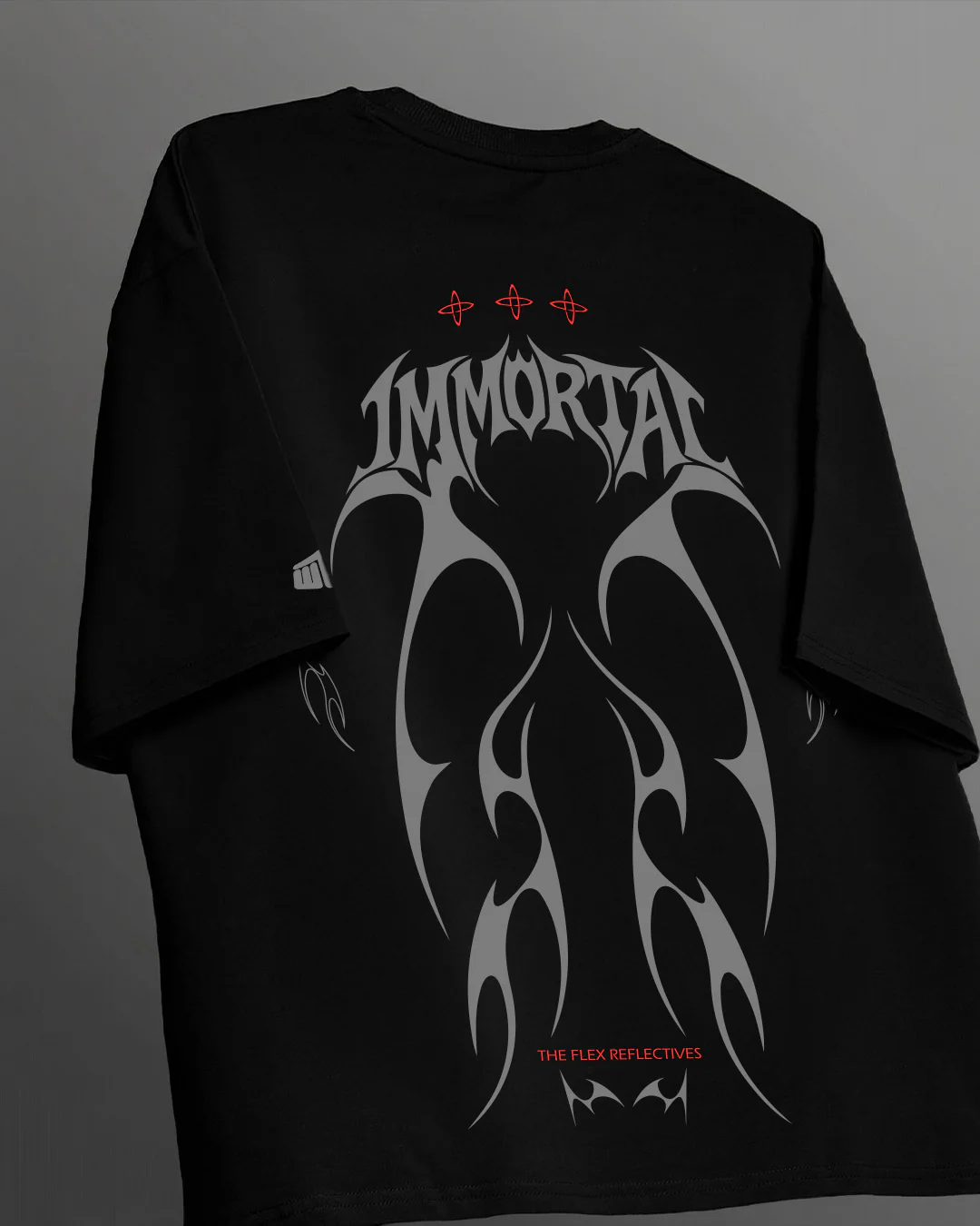 Immortal Reflective Heavyweight T-shirt - Image 4