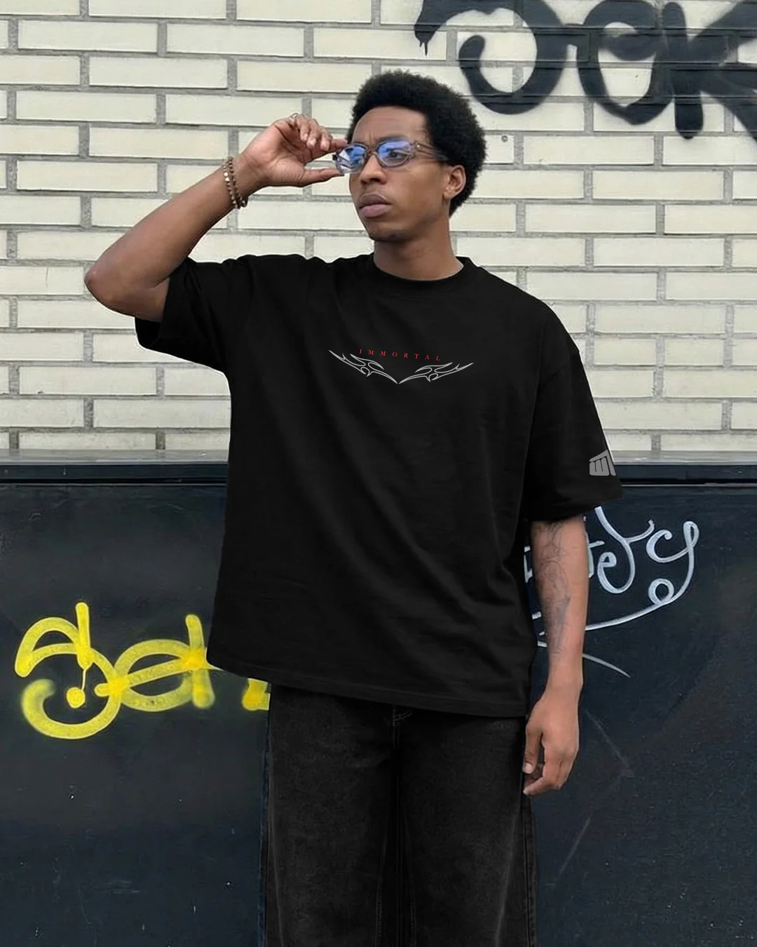 Immortal Reflective Heavyweight T-shirt - Image 6