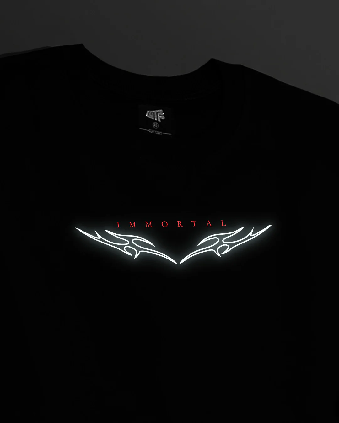 Immortal Reflective Heavyweight T-shirt - Image 8
