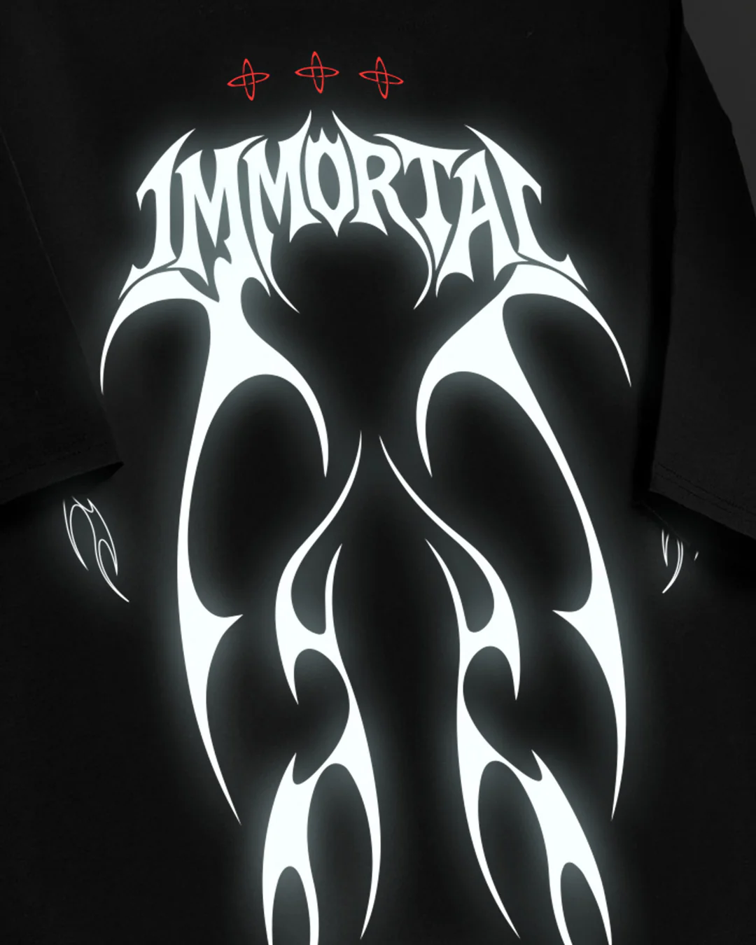 Immortal Reflective Heavyweight T-shirt - Image 9