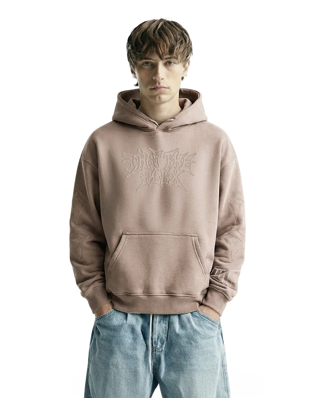 Knight Pattern Hoodie - Image 2