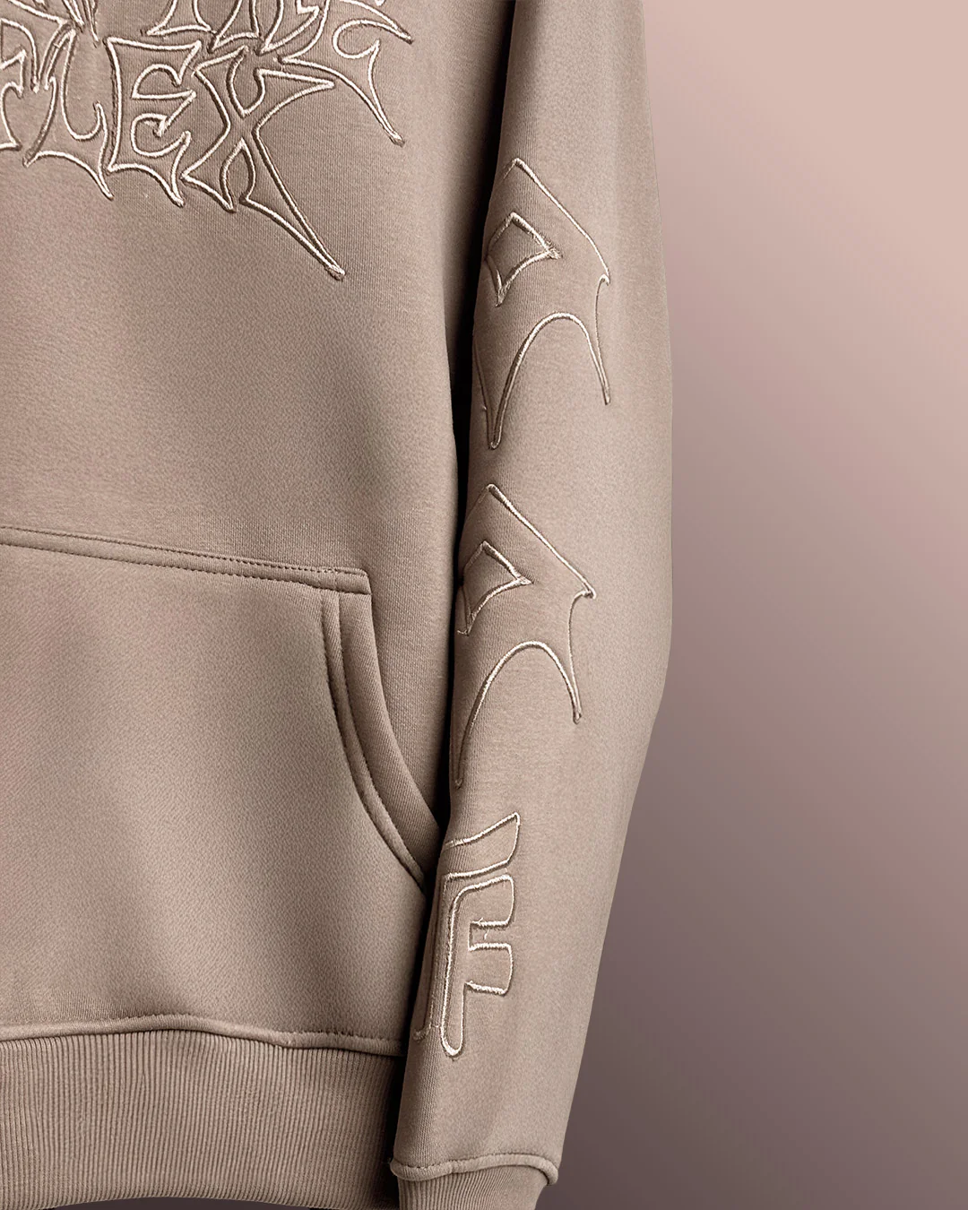 Knight Pattern Hoodie - Image 6