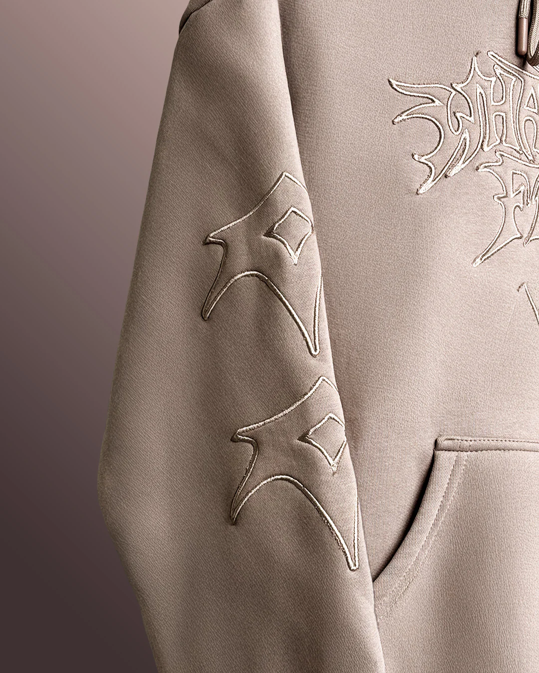 Knight Pattern Hoodie - Image 7