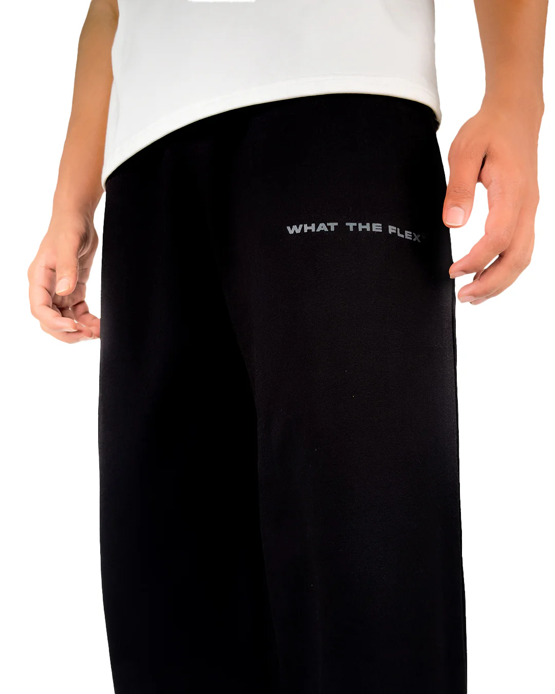 Lethal Black Essential Cotton Pants - Image 7