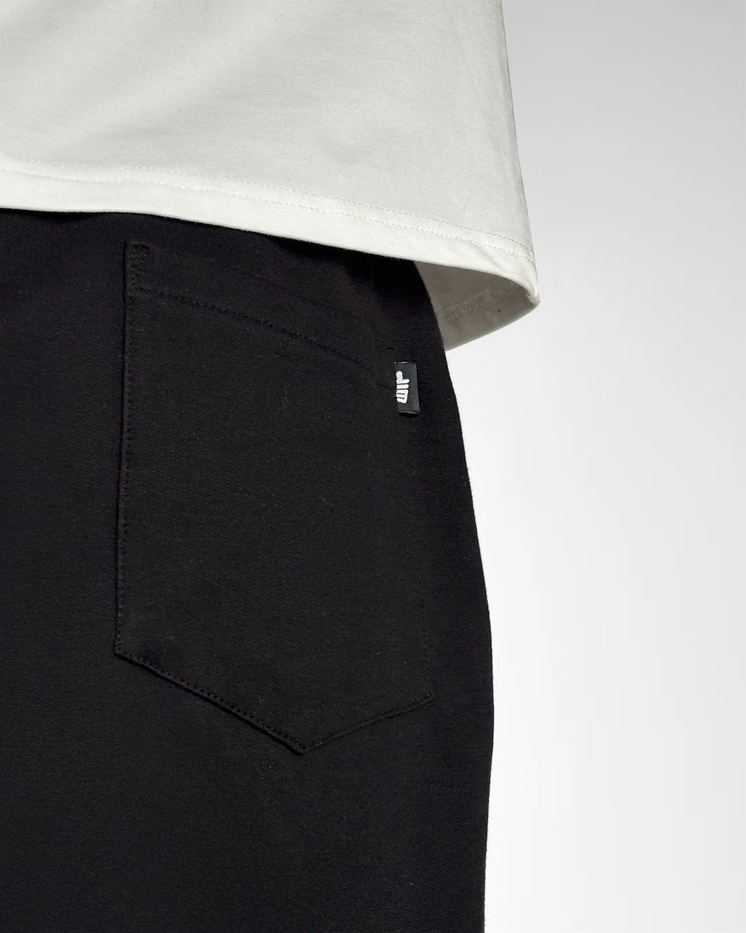 Lethal Black Essential Cotton Pants - Image 8