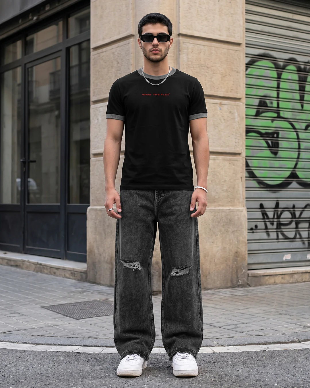 Lost Black Rugged Jeans - Image 5