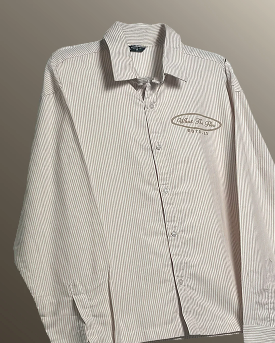 Self Love Club Yellow & White Full Sleeves Striped Shirt - Image 5