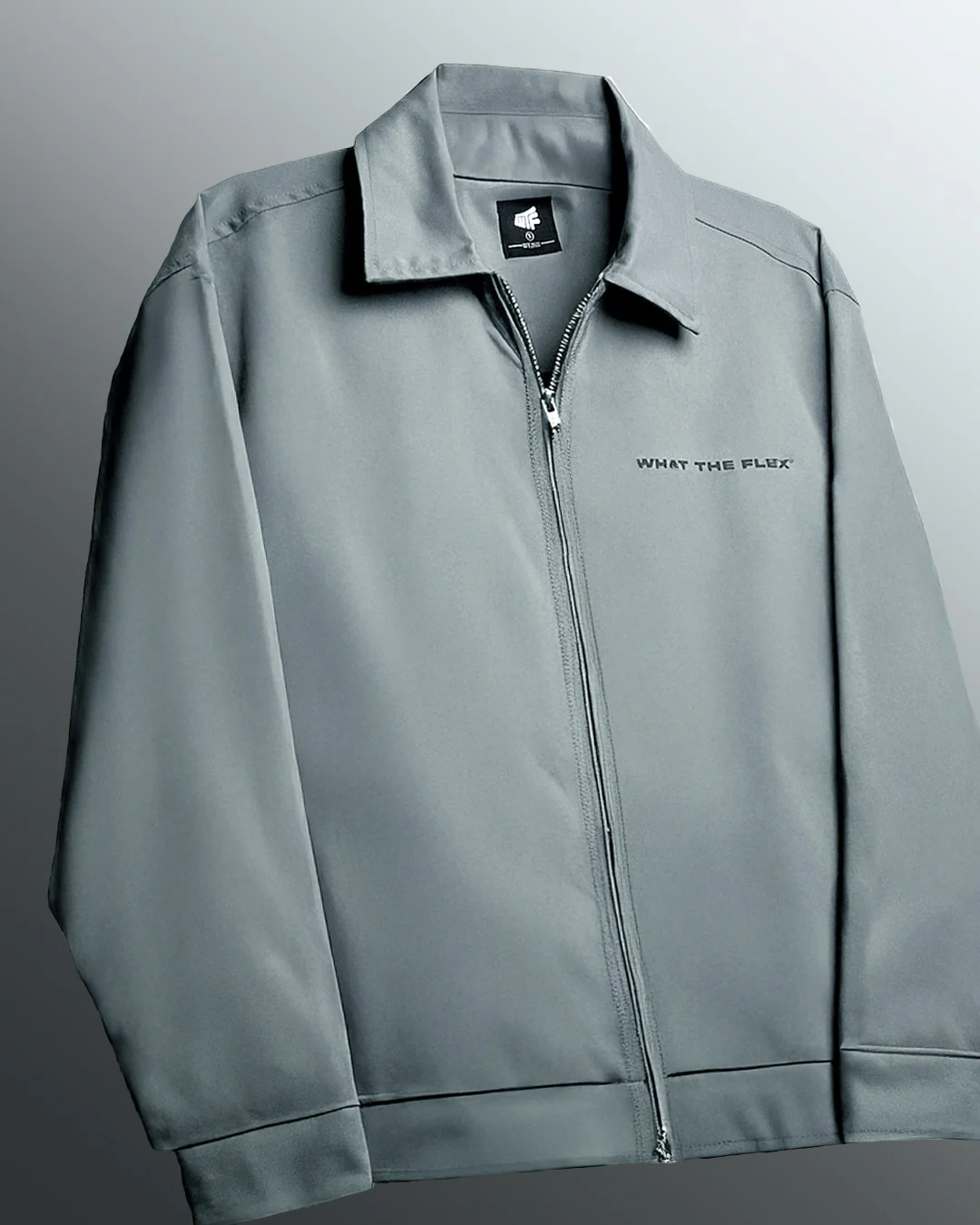 Lucid Dreams Grey Cotton Jacket - Image 5