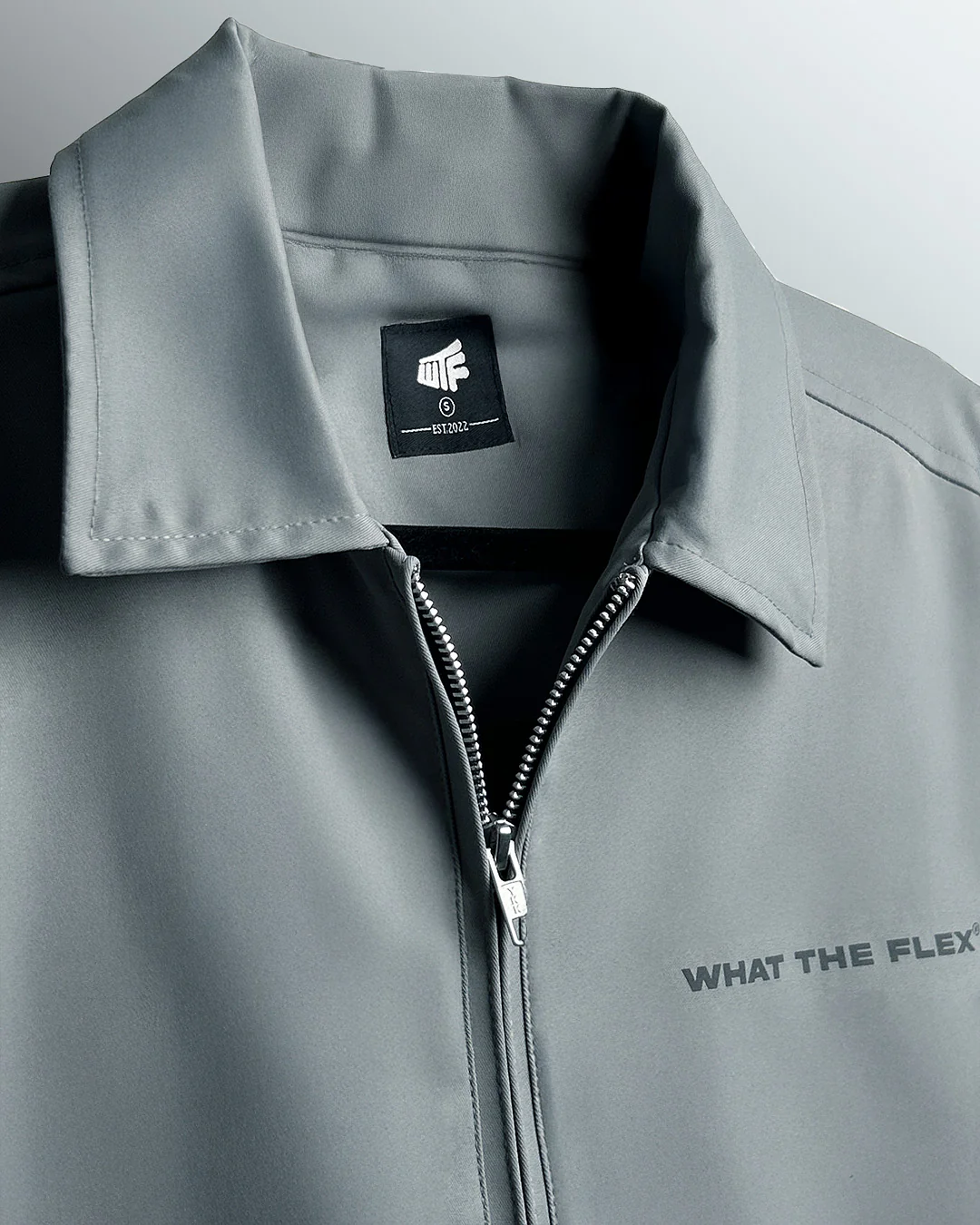 Lucid Dreams Grey Cotton Jacket - Image 6