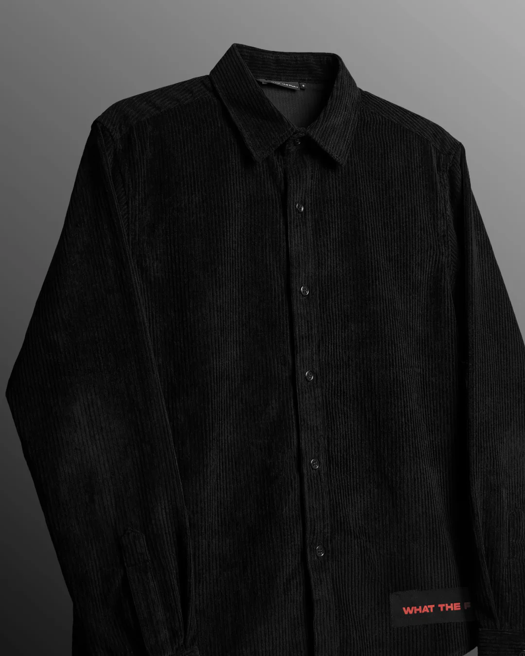 Make Art Black Ribbed Shirt - Image 5
