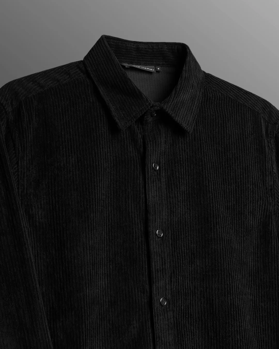 Make Art Black Ribbed Shirt - Image 8