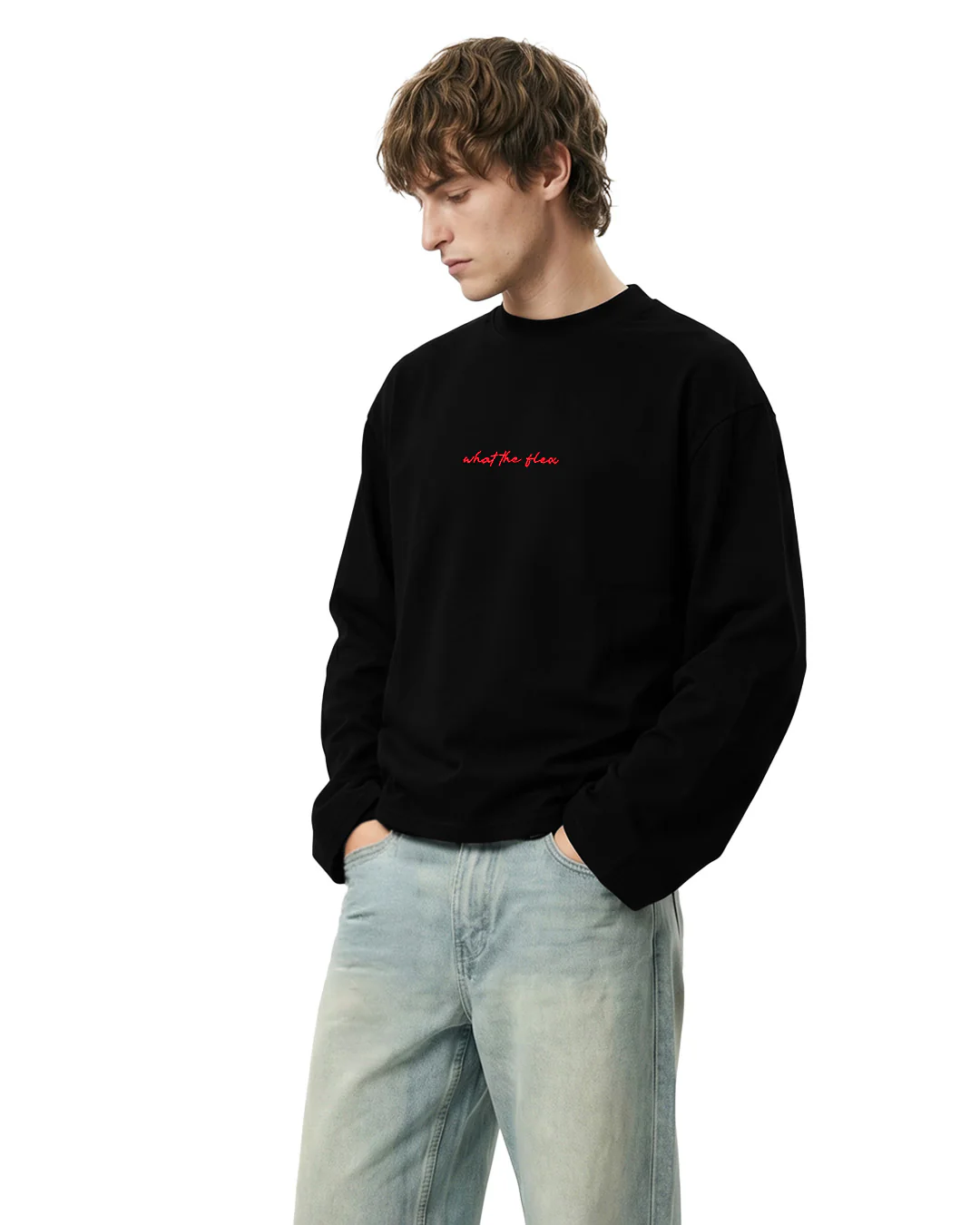 Manifested Full Sleeves Boxy-Fit T-shirt - Image 3