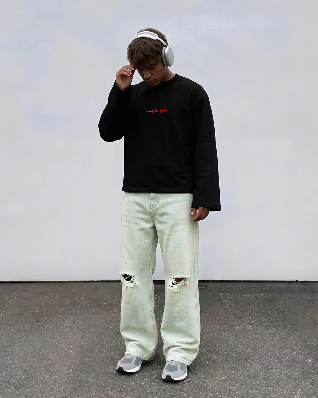 Manifested Full Sleeves Boxy-Fit T-shirt - Image 4