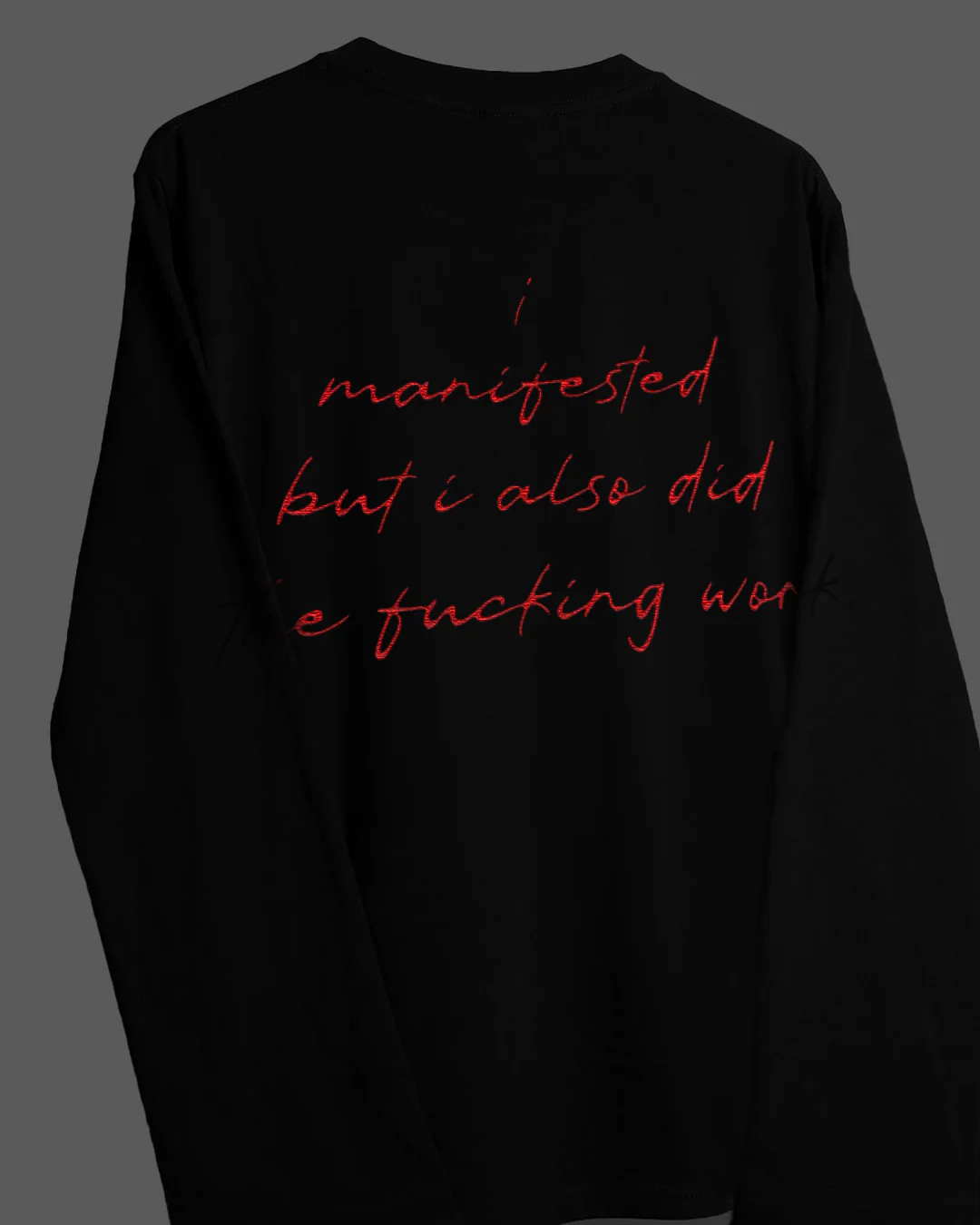 Manifested Full Sleeves Boxy-Fit T-shirt - Image 5