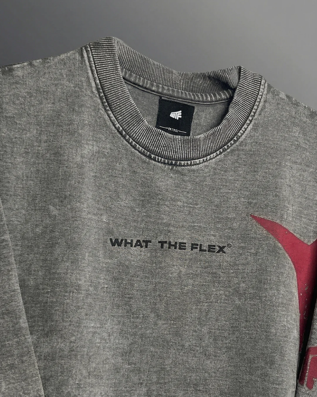 Maximus Travis Scott Acid Wash Boxy-Fit T-shirt - Image 6