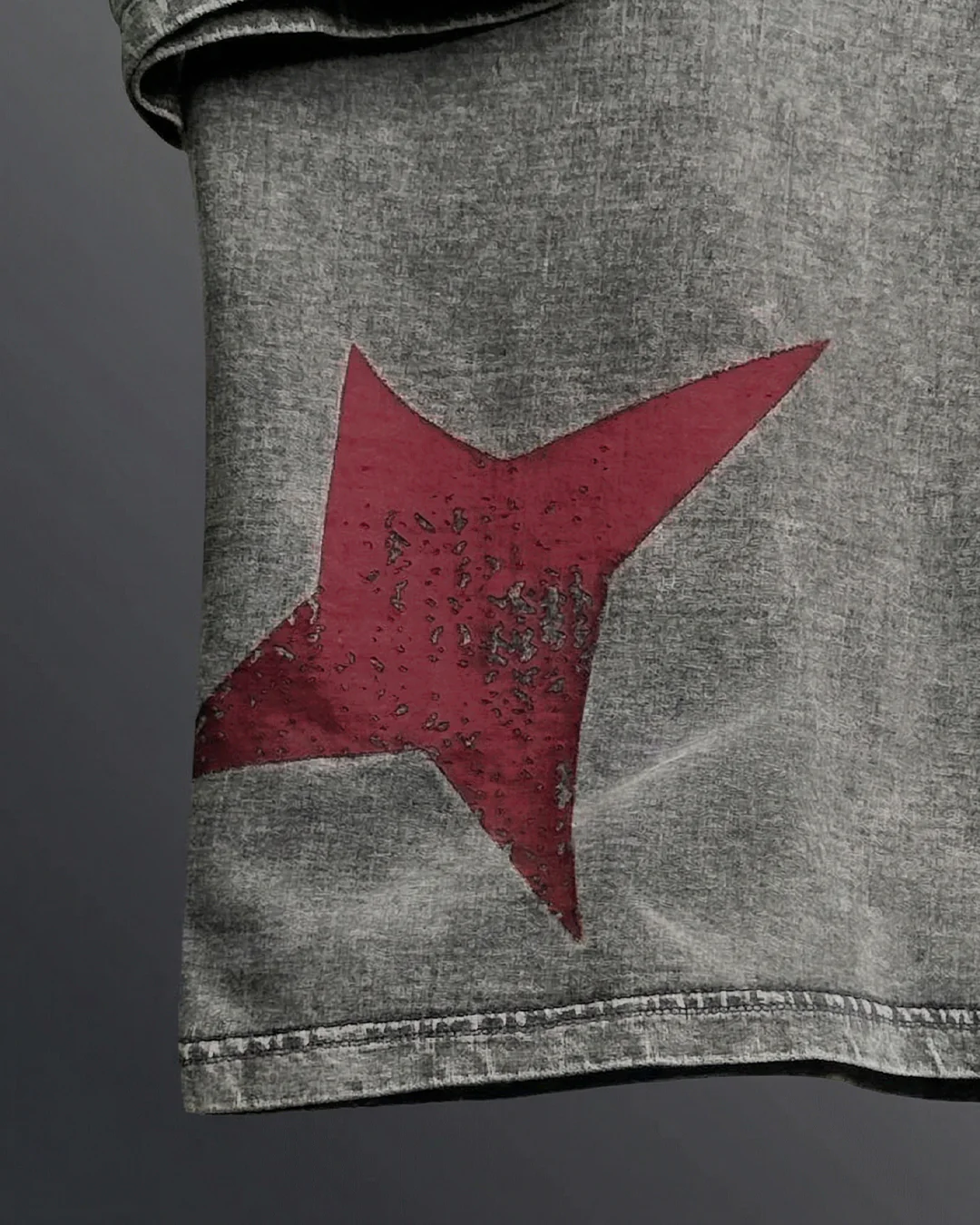 Maximus Travis Scott Acid Wash Boxy-Fit T-shirt - Image 7