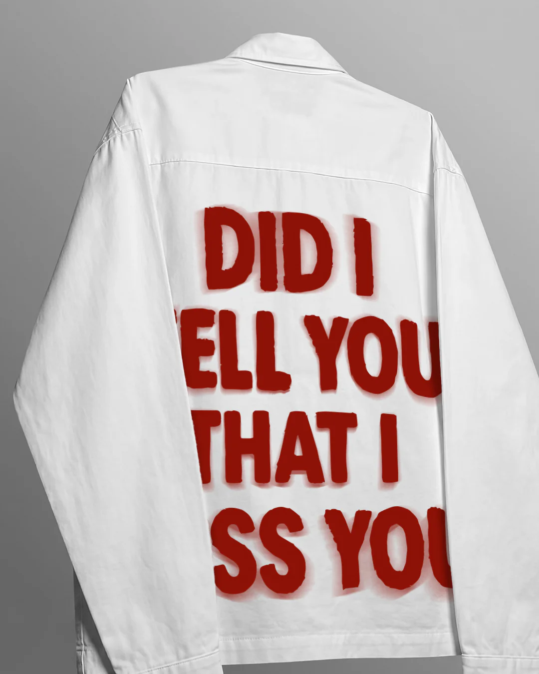 Miss You Full Sleeves  Shirt - Image 4