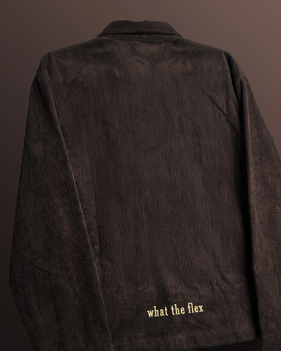 Mocha Corduroy Shirt - Image 6