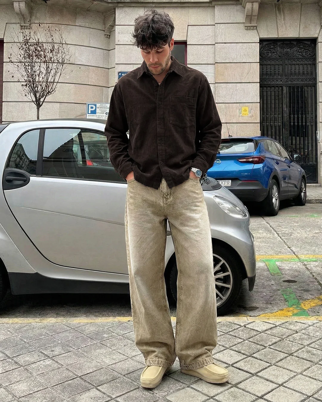 Mocha Corduroy Shirt - Image 7