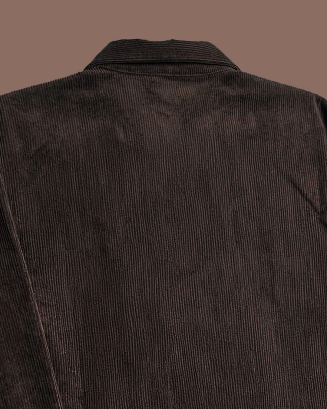 Mocha Corduroy Shirt - Image 9