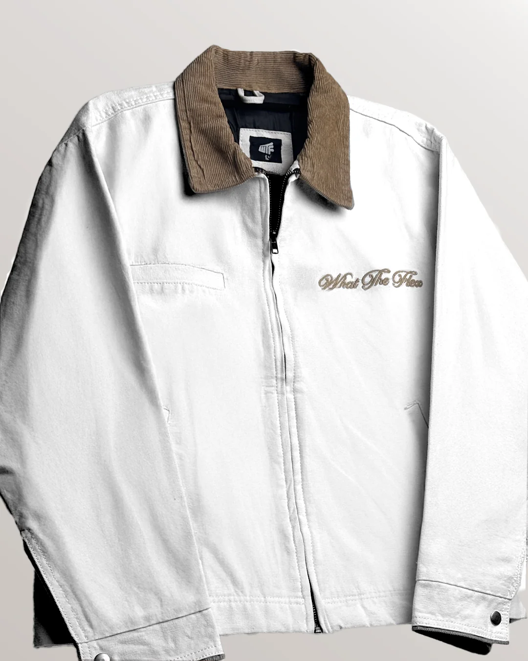 Modern Manner Denim Cord Jacket - Image 4
