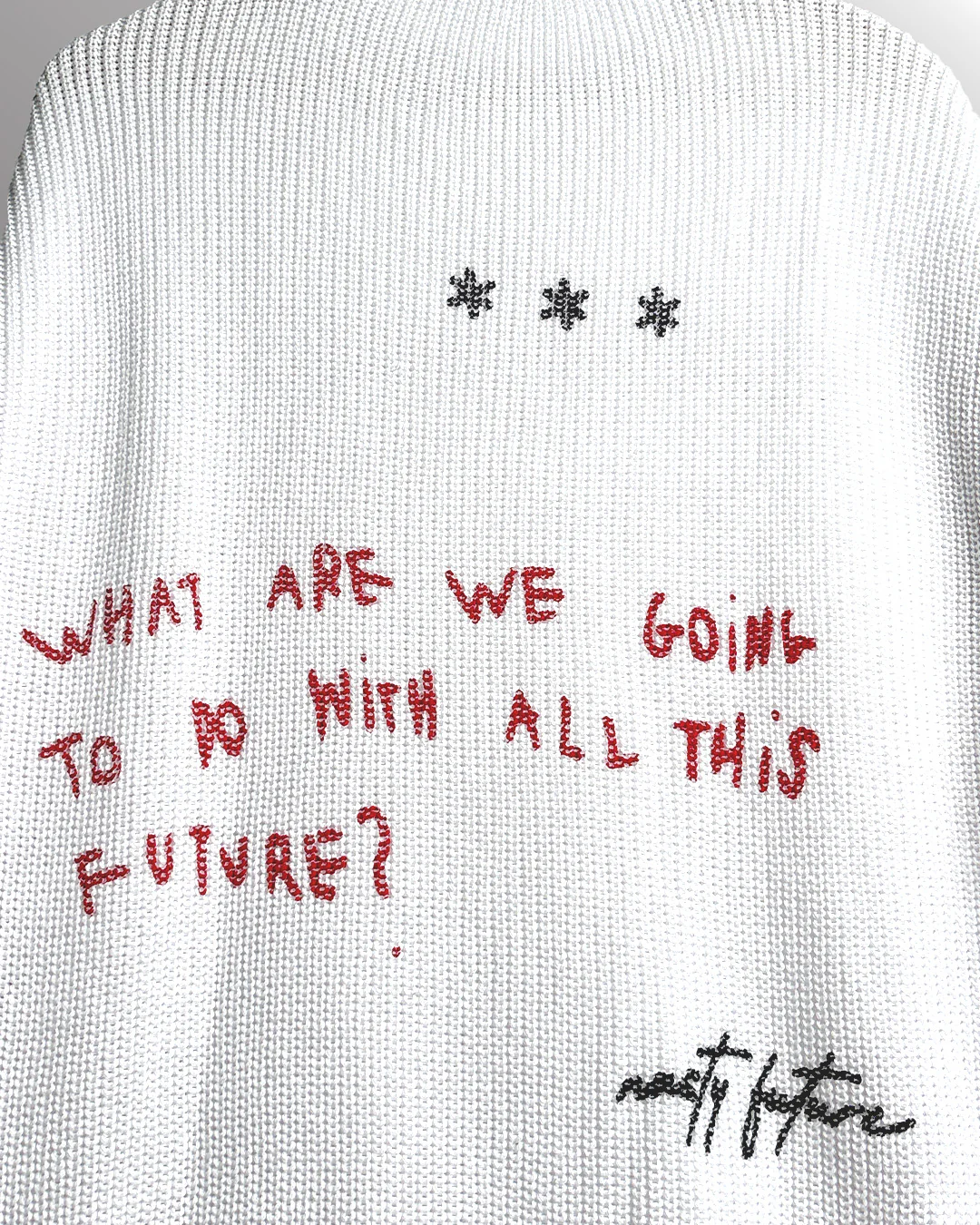 Nasty Future Full Sleeves Knit T-Shirt - Image 6