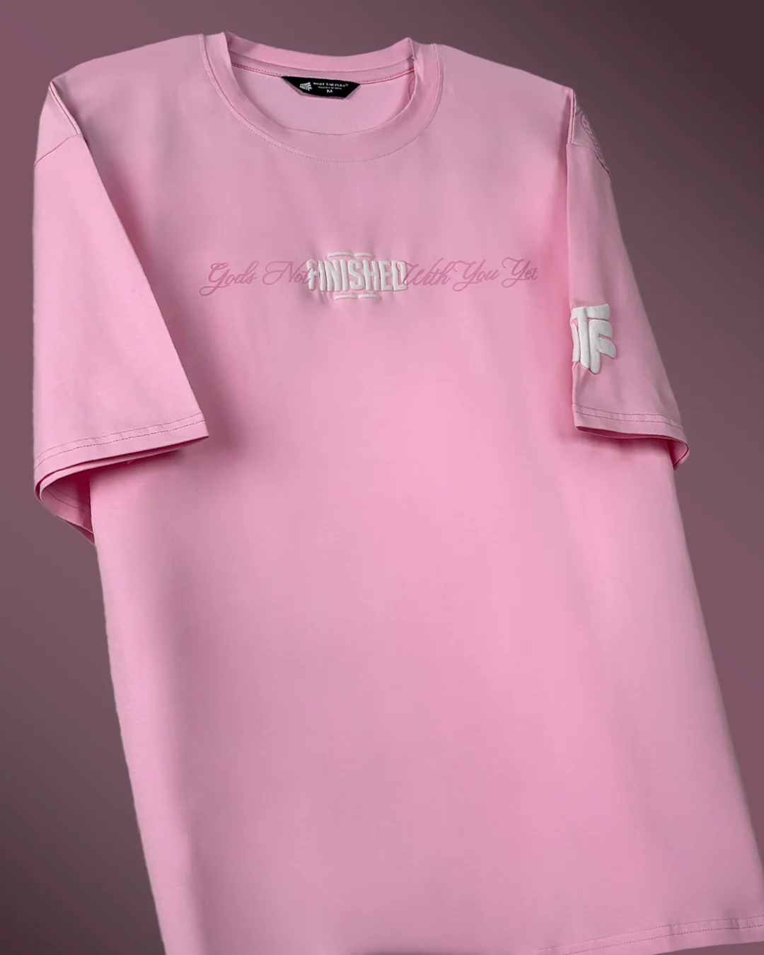 New World Energy Pink Oversized T-shirt - Image 5