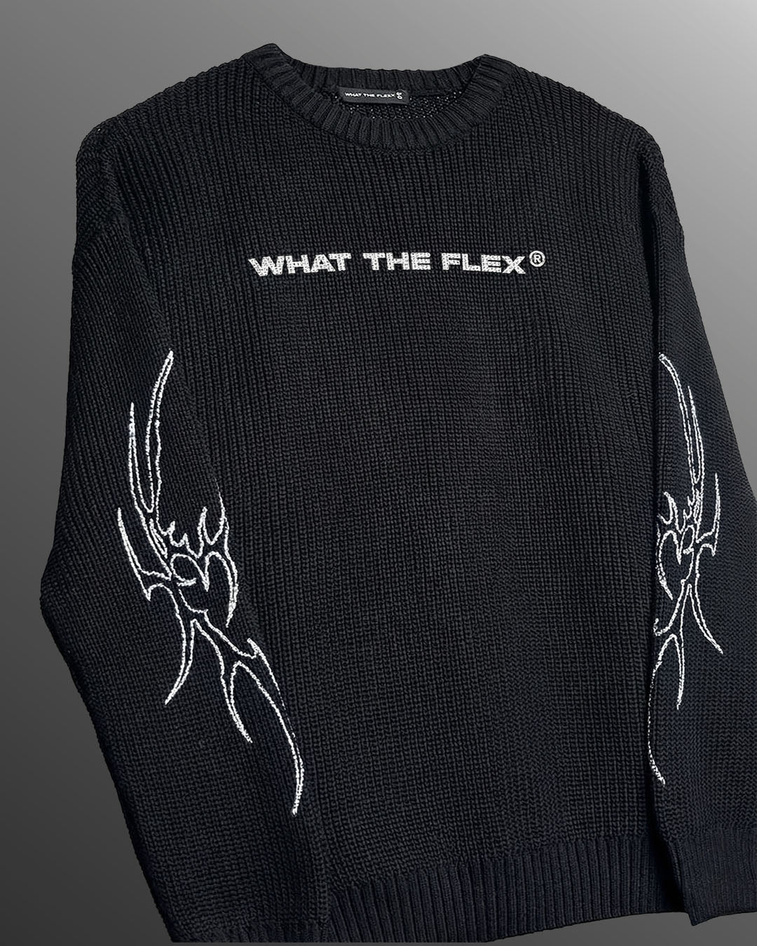 Night Born Full Sleeves Knit T-Shirt - Image 3
