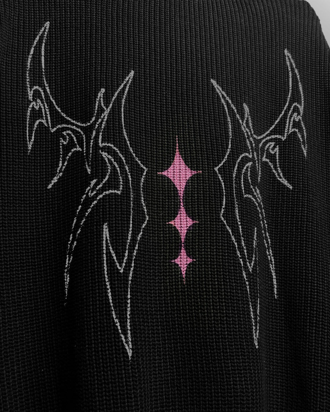 Night Born Full Sleeves Knit T-Shirt - Image 6