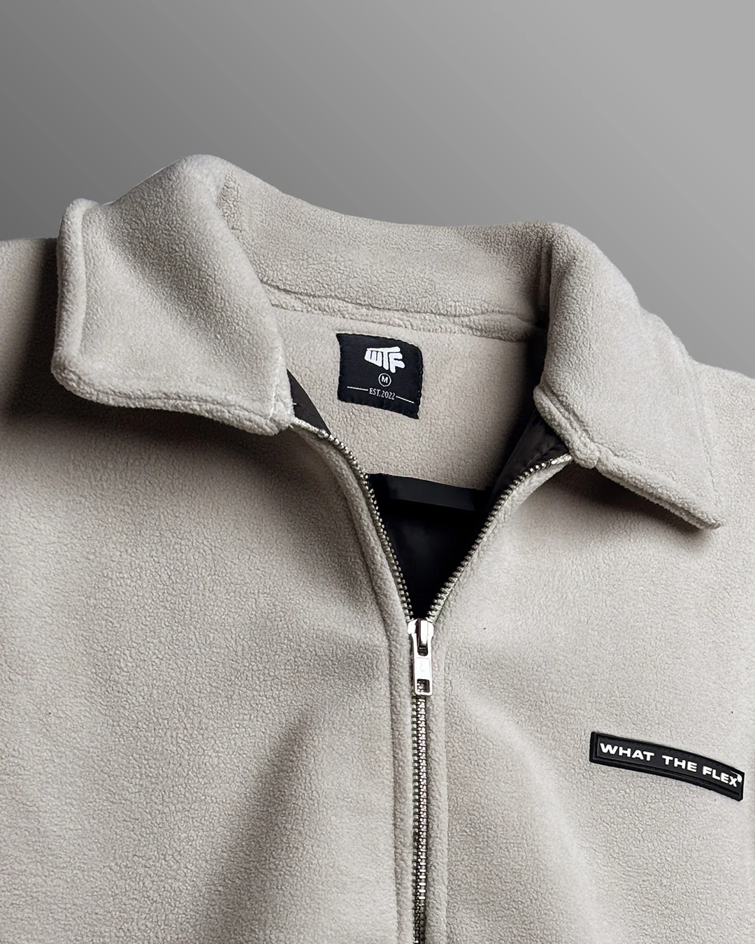 No Distraction Off-White Cloud Feel Jacket - Image 6