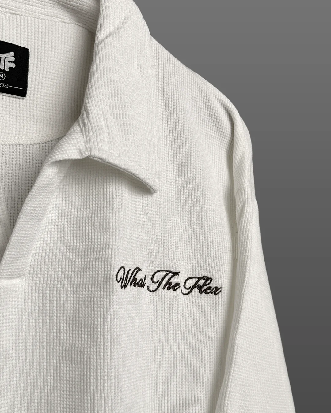 Off White Polo T-Shirt - Image 6