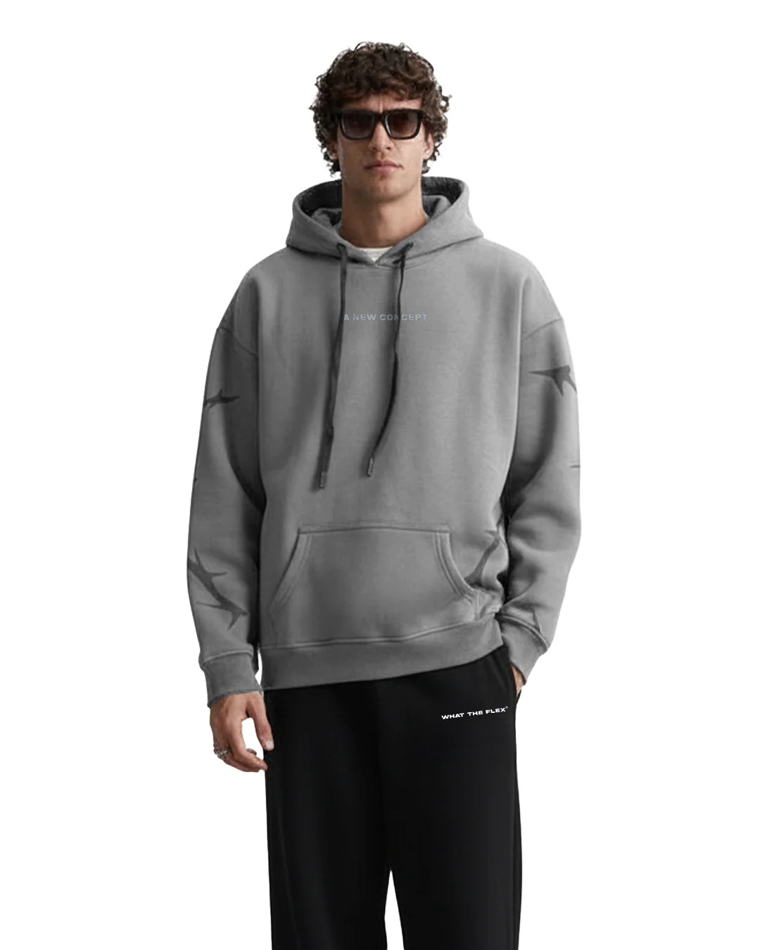 Optimistic Behaviour Oversized Hoodie - Image 2