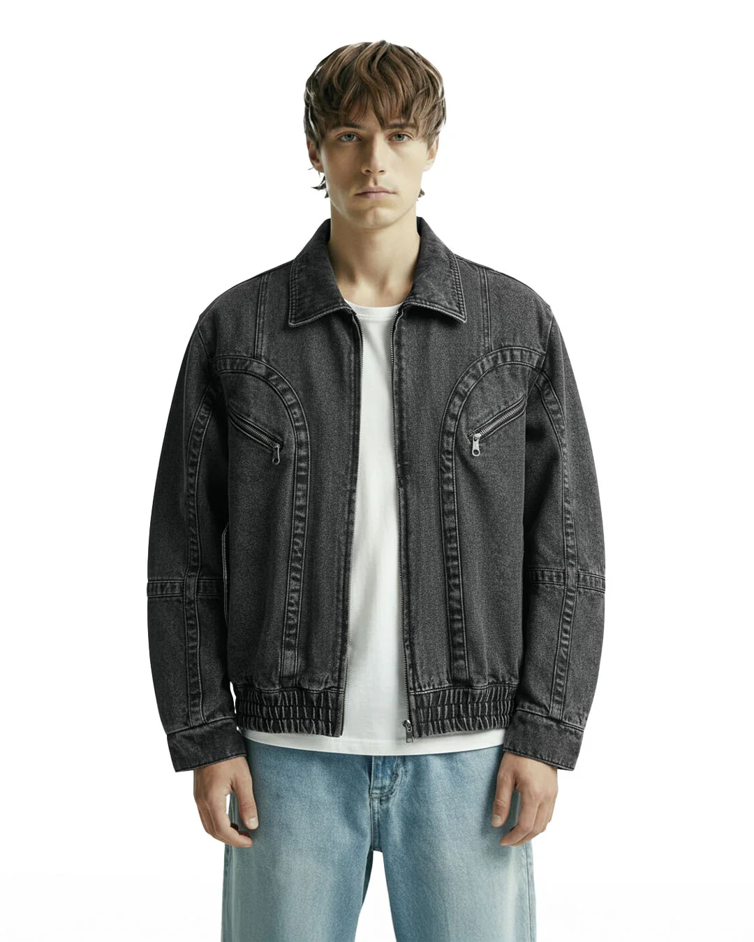 Over Drive Washed Denim Jacket - Image 3